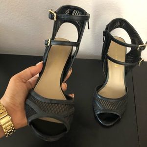 Mesh Saks 5th Ave Heels